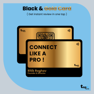 Black & Gold Silver Card