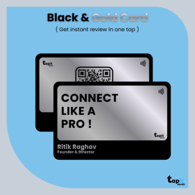 Black & Silver Business Card